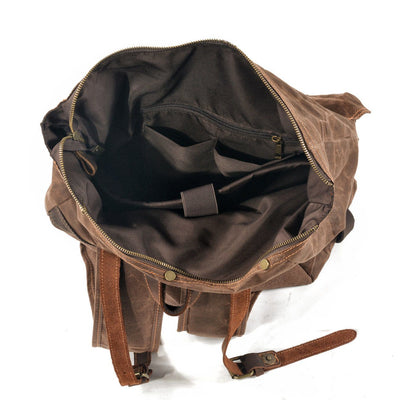 Stylish Hipster Backpack with Adjustable Straps and Urban Appeal - HUNTING CASE