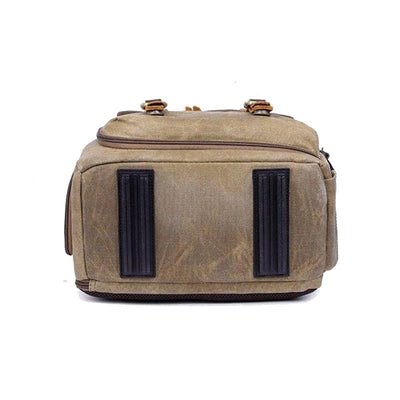 Durable Canvas Camera Bag with Padded Compartments - HUNTING CASE