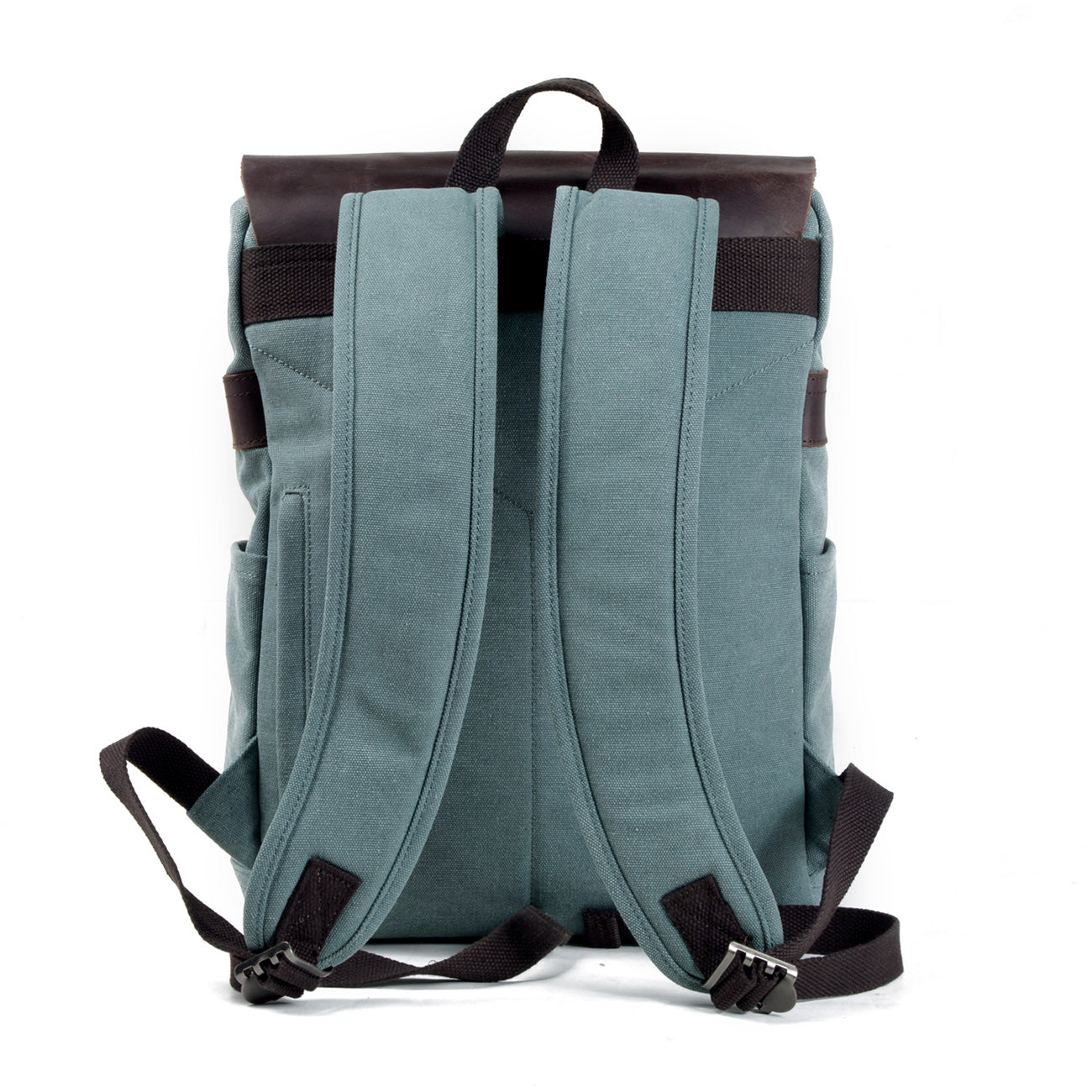 Cotton Canvas Backpack with Adjustable Straps and Multiple Pocket - HUNTING CASE