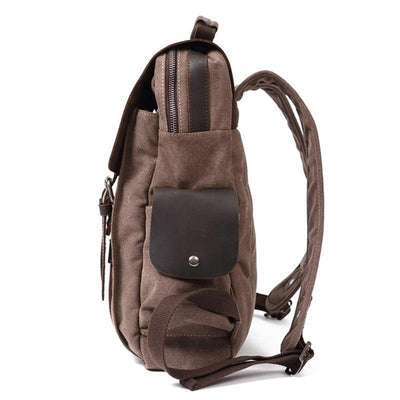 Small Canvas Backpack | MANITOBA - HUNTING CASE