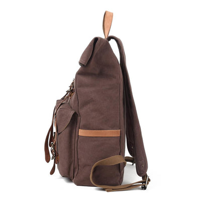 Canvas Laptop Backpack | SVALBARD - HUNTING CASE