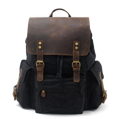 Waxed Canvas Backpack | LATVIA - HUNTING CASE