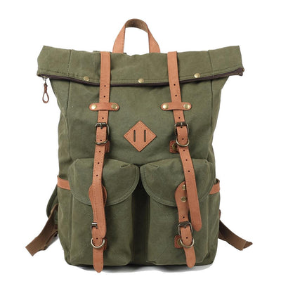 Canvas Laptop Backpack | SVALBARD - HUNTING CASE