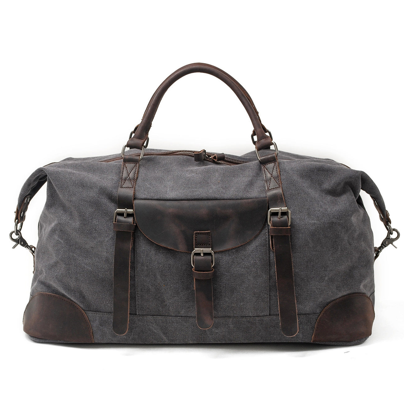 Vintage Canvas Overnight Bag: Stylish and Functional Travel Companion - HUNTING CASE