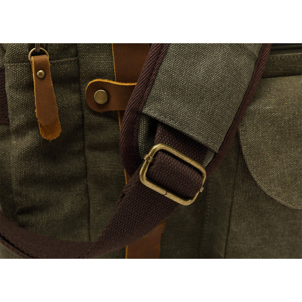 Vintage Compact Duffle Bag: Stylish & Functional Travel Companion - HUNTING CASE