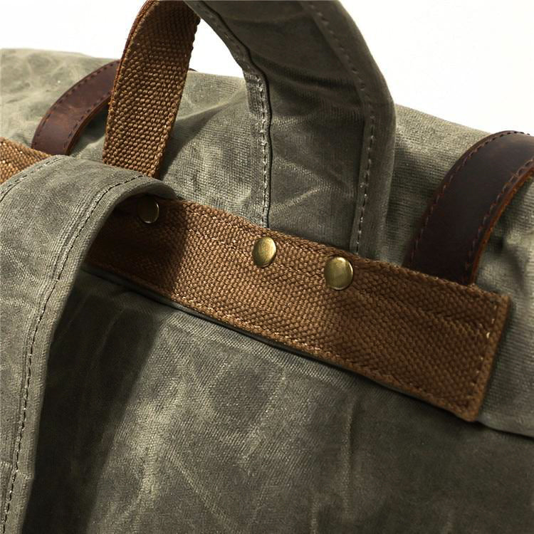 Large Canvas Backpack | HOLSTEBRO - HUNTING CASE