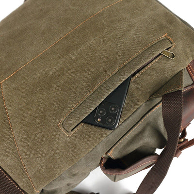 Canvas Hiking Backpack | UPPSALA - HUNTING CASE