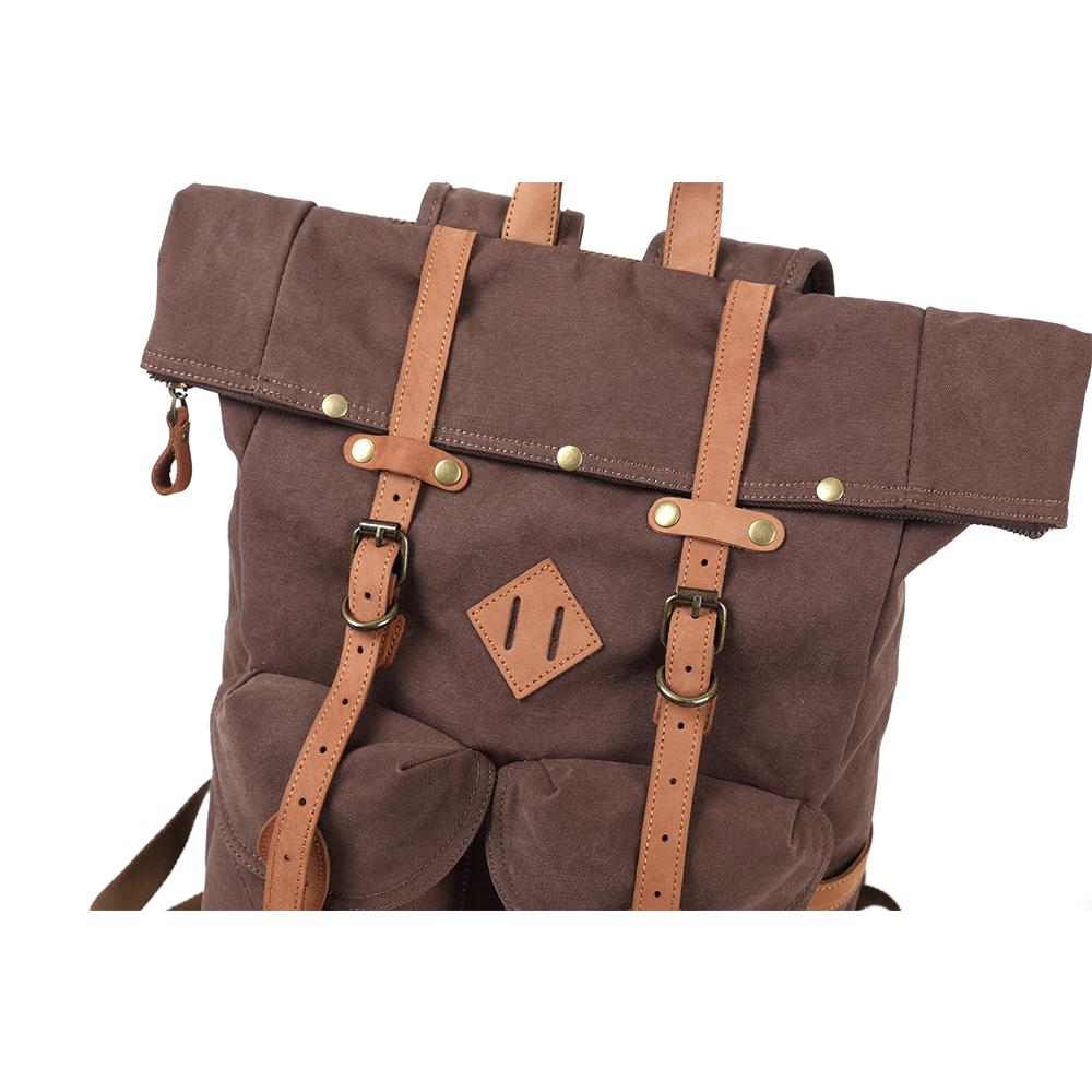 Canvas Laptop Backpack | SVALBARD - HUNTING CASE