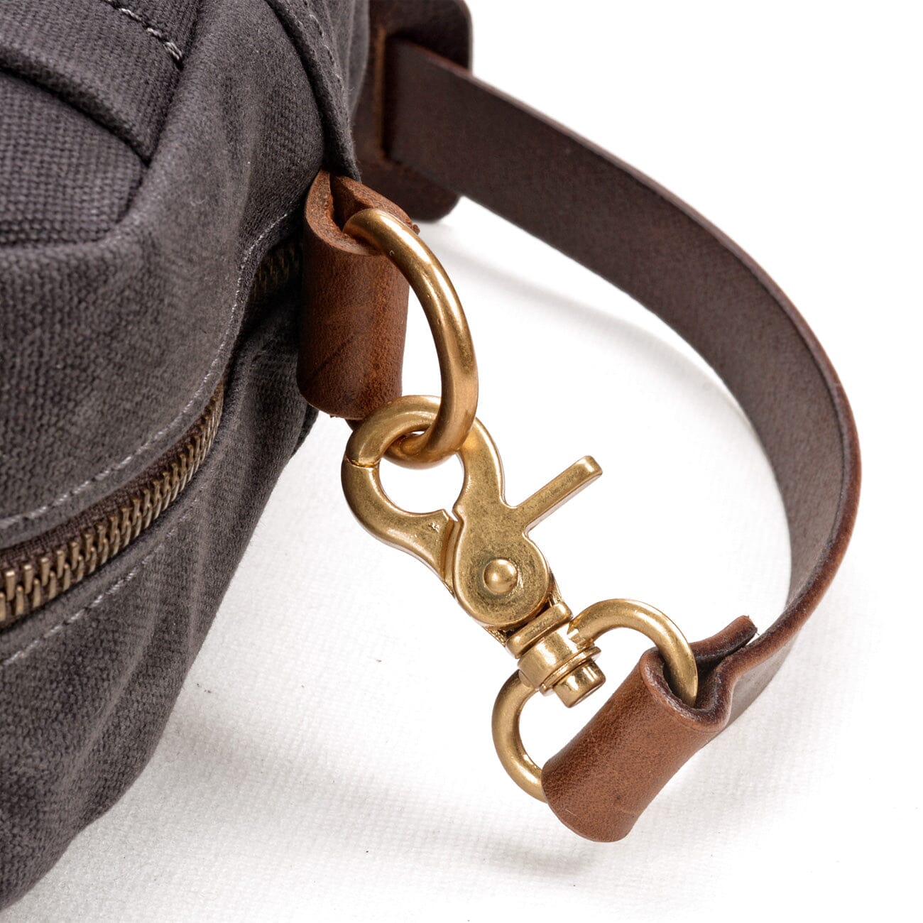 Canvas Messenger Bag with Adjustable Strap - HUNTING CASE