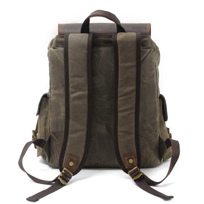 Waxed Canvas Backpack | LATVIA - HUNTING CASE