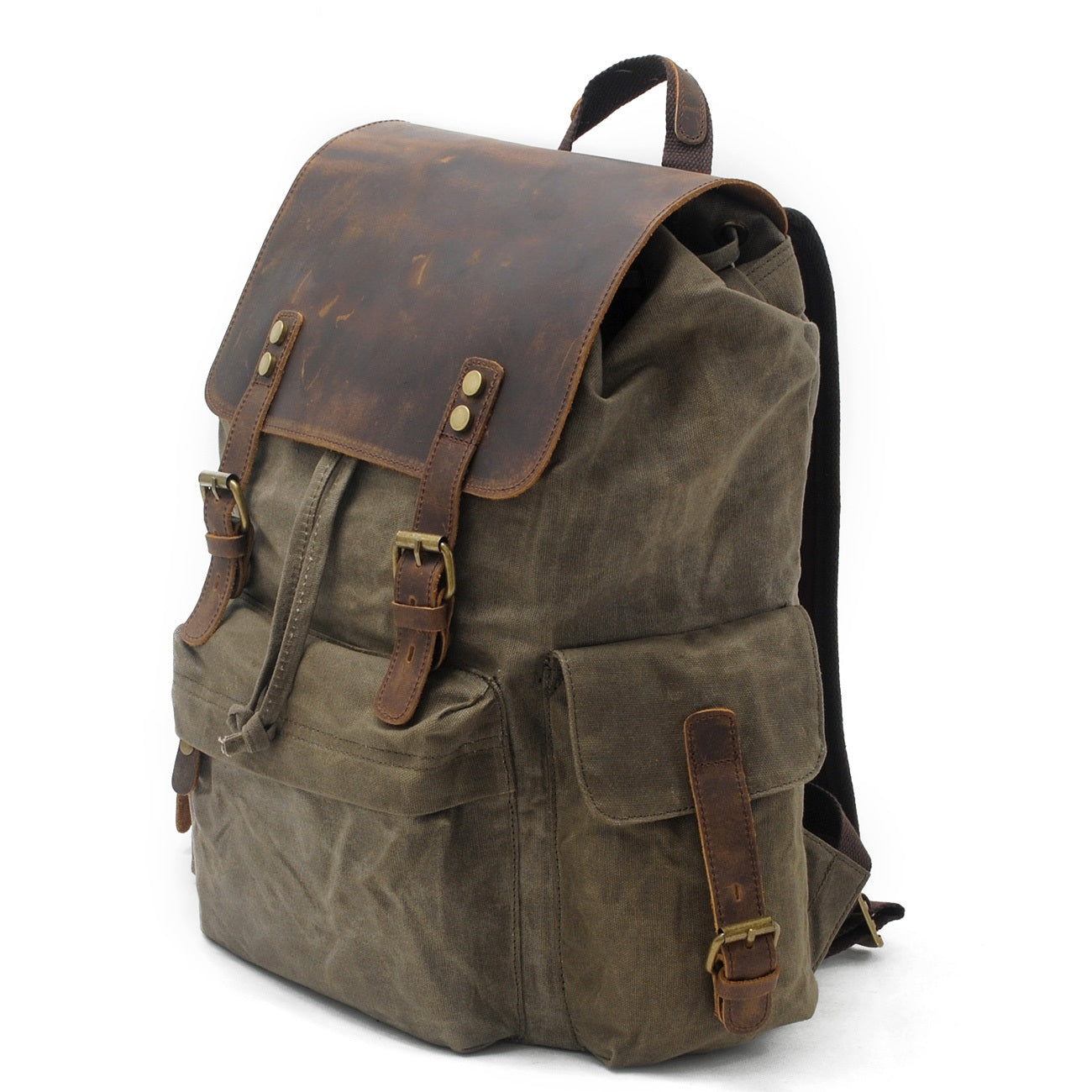 Waxed Canvas Backpack | LATVIA - HUNTING CASE