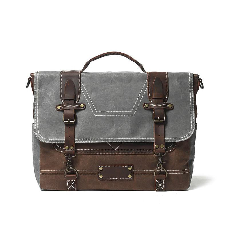 Canvas Messenger Bag for Men Durable - HUNTING CASE