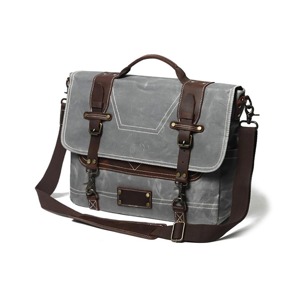 Canvas Messenger Bag for Men Durable - HUNTING CASE