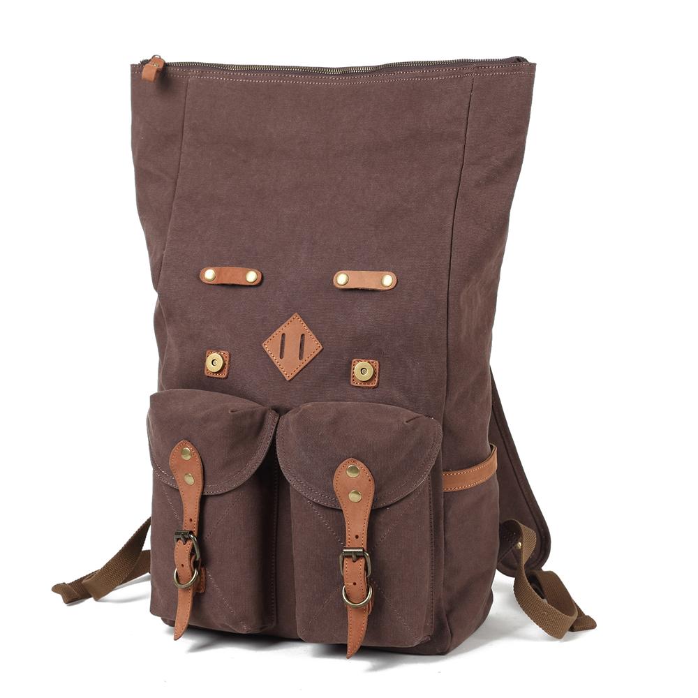 Canvas Laptop Backpack | SVALBARD - HUNTING CASE