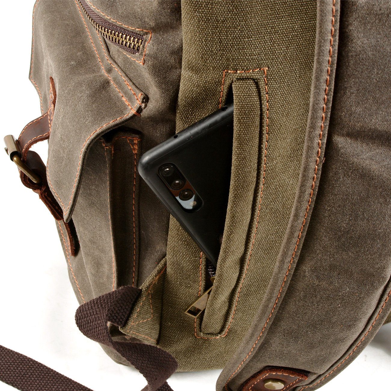 Canvas Drawstring Rucksack | TALLINN - HUNTING CASE