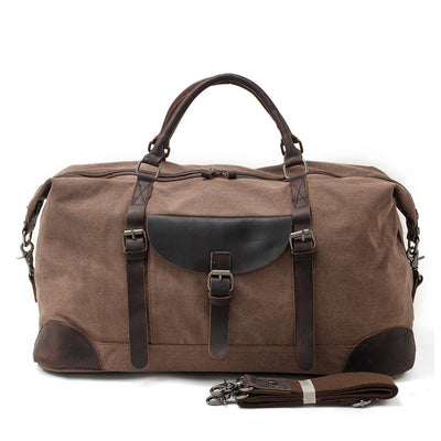 Vintage Canvas Overnight Bag: Stylish and Functional Travel Companion - HUNTING CASE