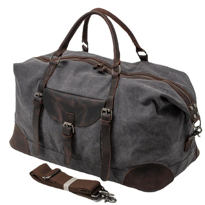 Vintage Canvas Overnight Bag: Stylish and Functional Travel Companion - HUNTING CASE