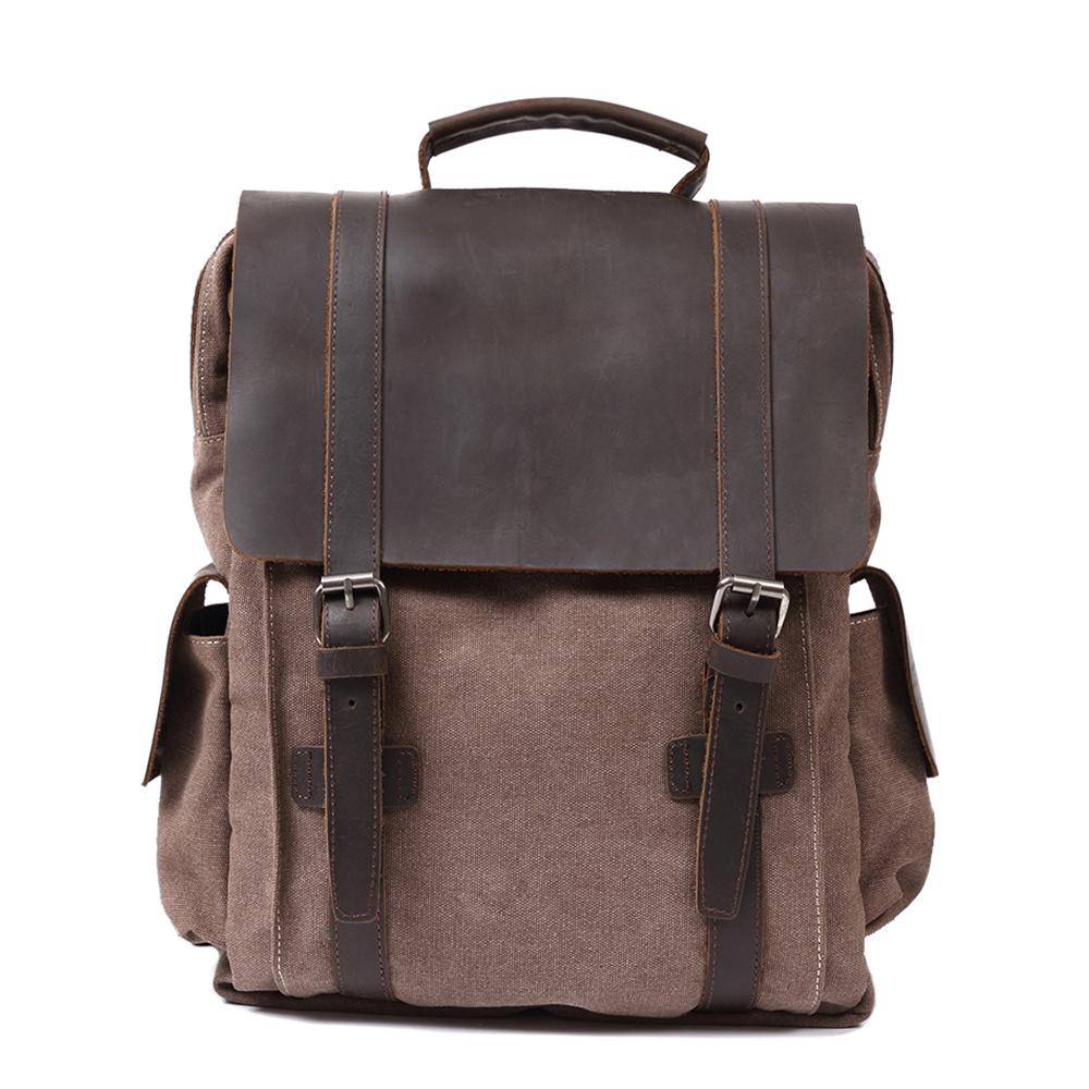 Small Canvas Backpack | MANITOBA - HUNTING CASE