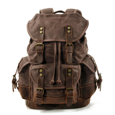 Canvas Hiking Backpack | UPPSALA - HUNTING CASE