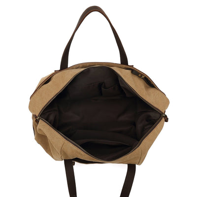 Vintage Canvas Duffle Bag: Stylish & Functional Travel Companion - HUNTING CASE