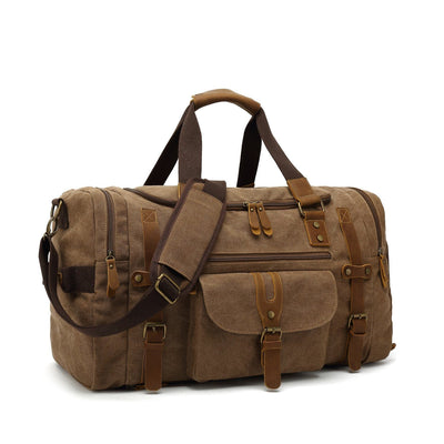 Vintage Compact Duffle Bag: Stylish & Functional Travel Companion - HUNTING CASE