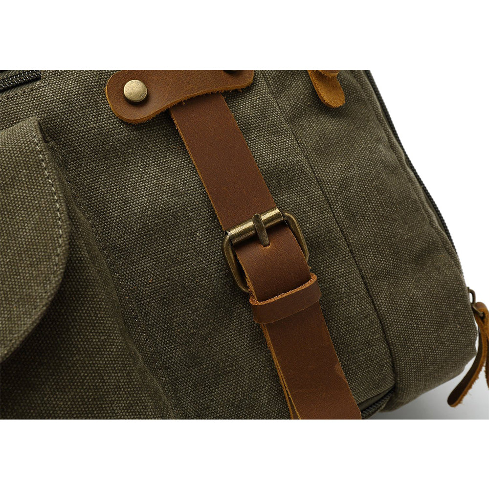 Vintage Compact Duffle Bag: Stylish & Functional Travel Companion - HUNTING CASE