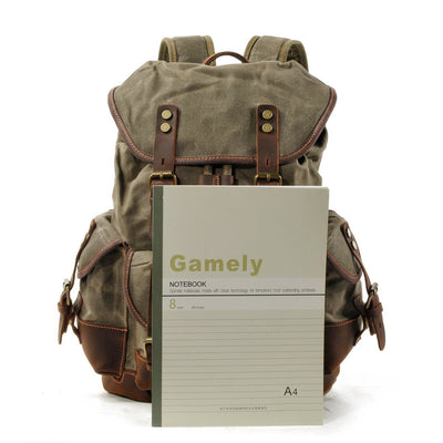 Canvas Hiking Backpack | UPPSALA - HUNTING CASE