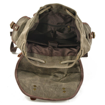 Canvas Hiking Backpack | UPPSALA - HUNTING CASE