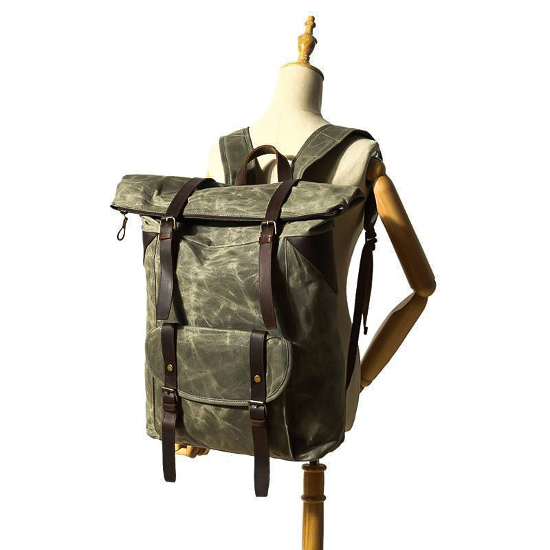 Large Canvas Backpack | HOLSTEBRO - HUNTING CASE