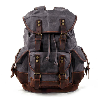 Canvas Hiking Backpack | UPPSALA - HUNTING CASE