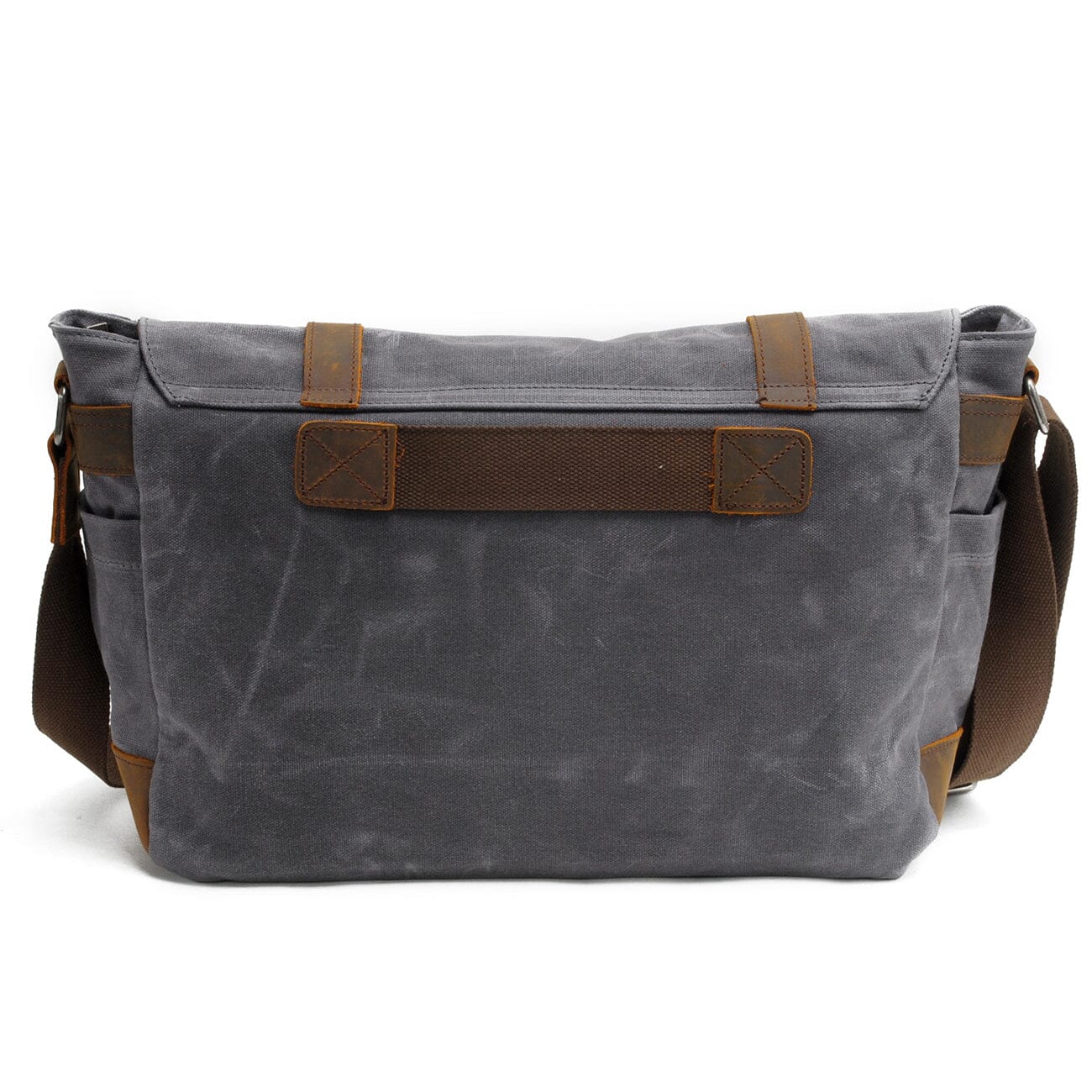 Canvas Laptop Messenger Bag Handcrafted - HUNTING CASE