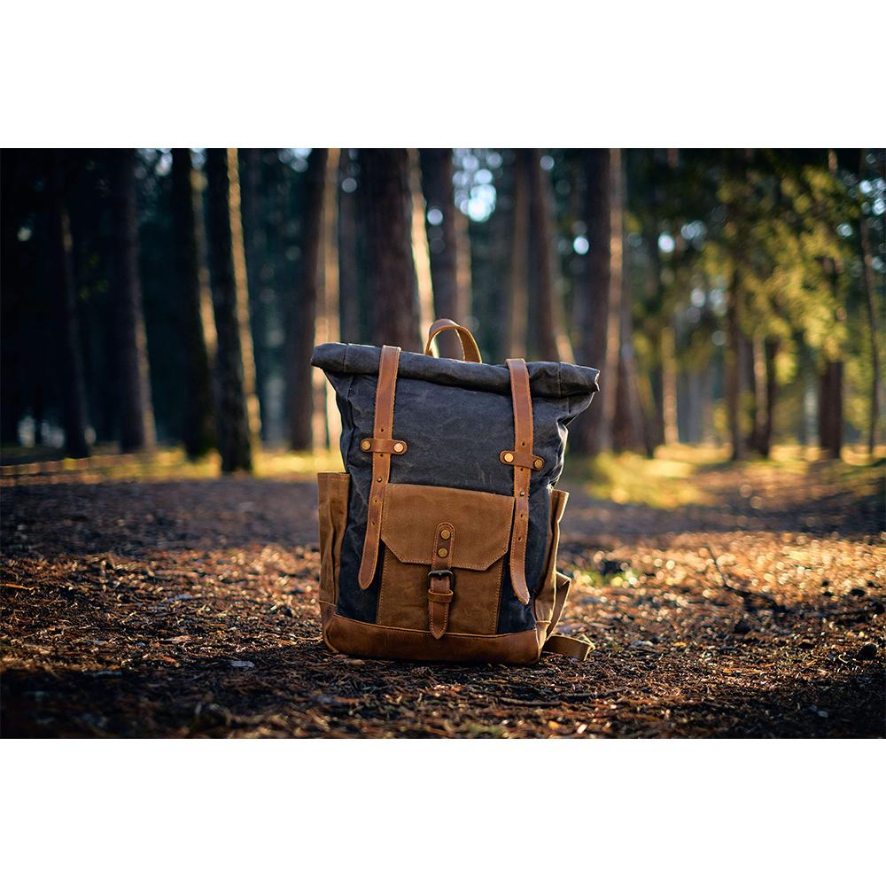 Roll Top Rucksack | COPENHAGUE - HUNTING CASE