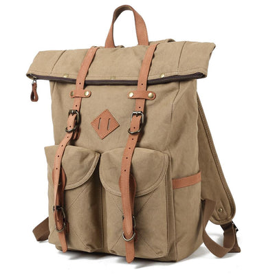 Canvas Laptop Backpack | SVALBARD - HUNTING CASE