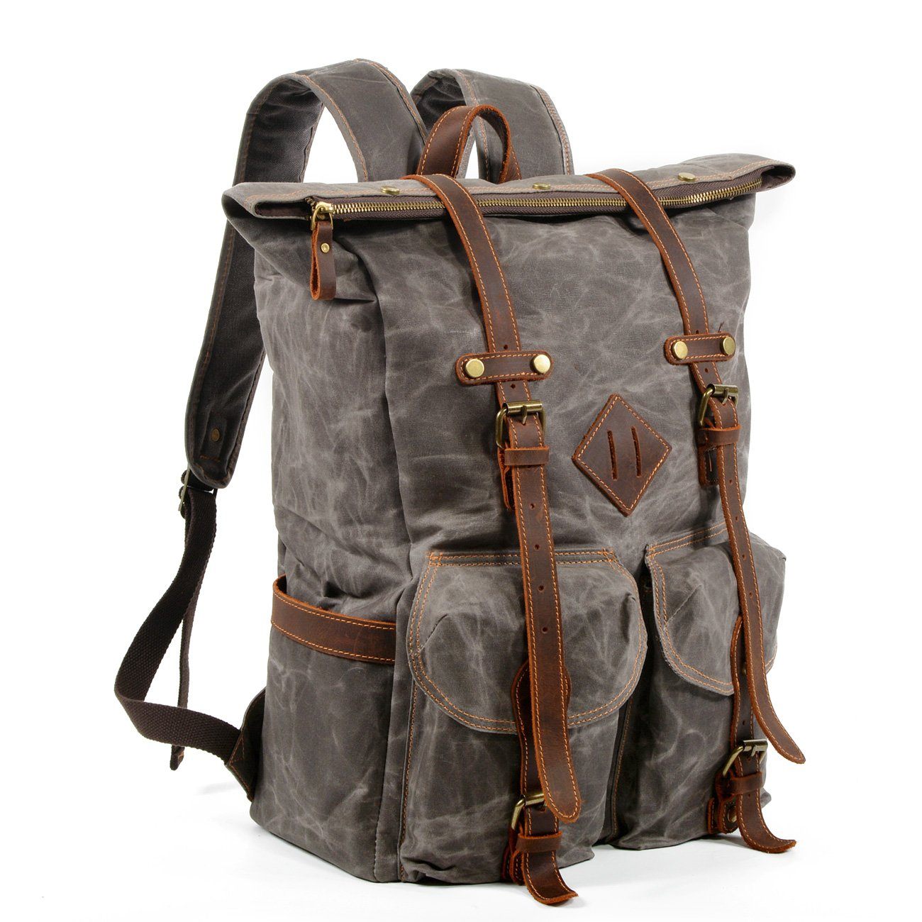 Stylish Hipster Backpack with Adjustable Straps and Urban Appeal - HUNTING CASE