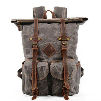 Stylish Hipster Backpack with Adjustable Straps and Urban Appeal - HUNTING CASE