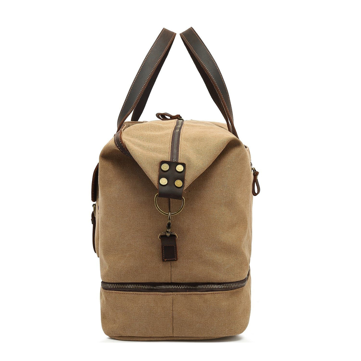 Vintage Canvas Duffle Bag: Stylish & Functional Travel Companion - HUNTING CASE