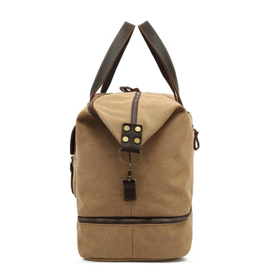 Vintage Canvas Duffle Bag: Stylish & Functional Travel Companion - HUNTING CASE