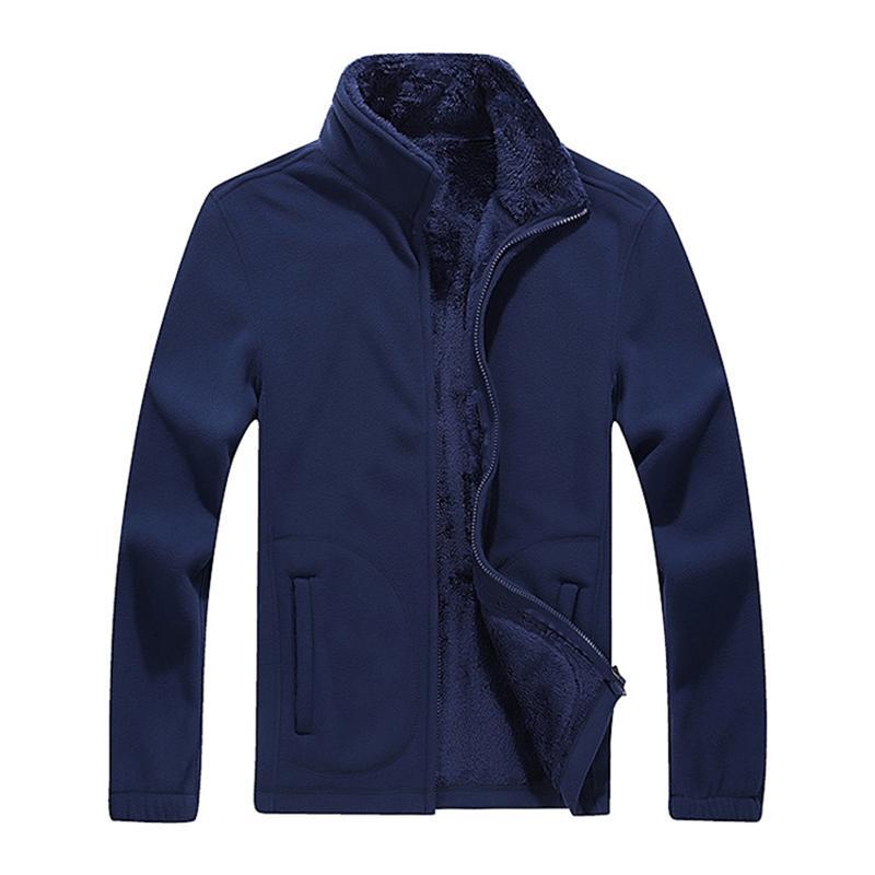 XL-8XL Men's Full-Zip Fleece Jacket