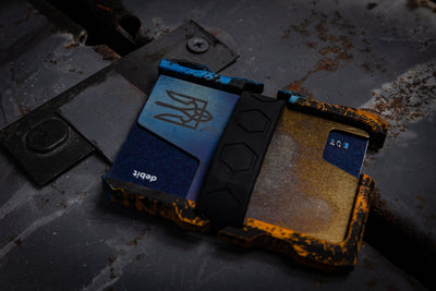 Tactical gear front pocket wallet options
