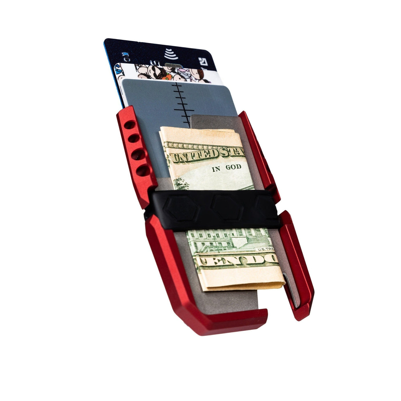 Titanium EDC wallet for everyday carry