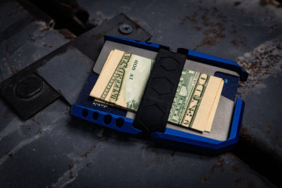 Front pocket tactical wallet for everyday carry