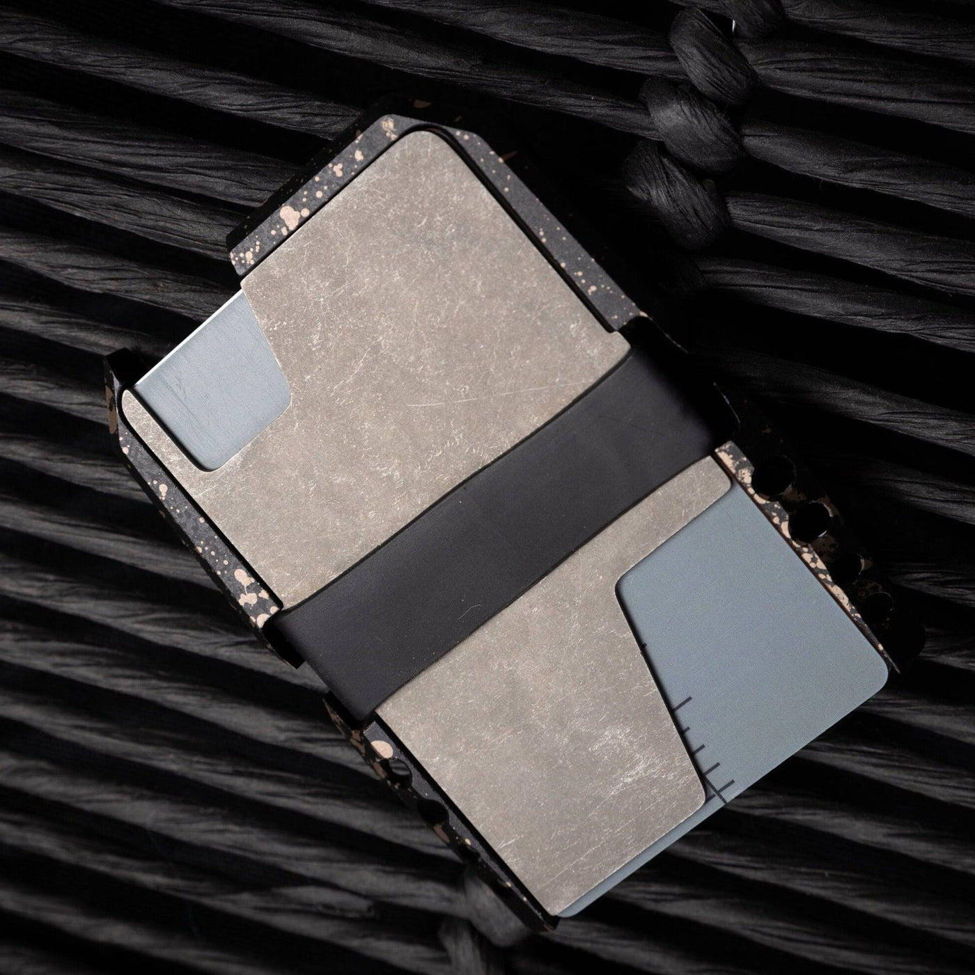 Titanium cardholder with sleek design