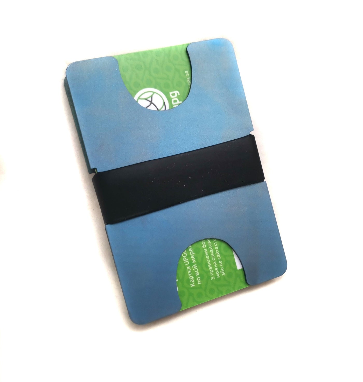 RFID secure titanium minimalist wallet