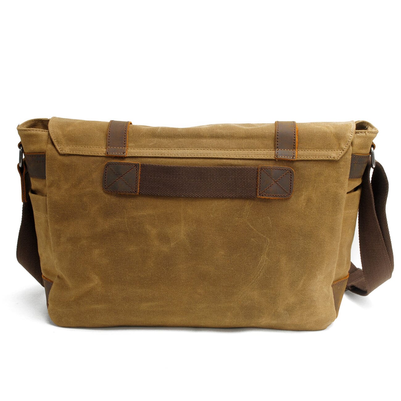 Canvas Laptop Messenger Bag Handcrafted - HUNTING CASE