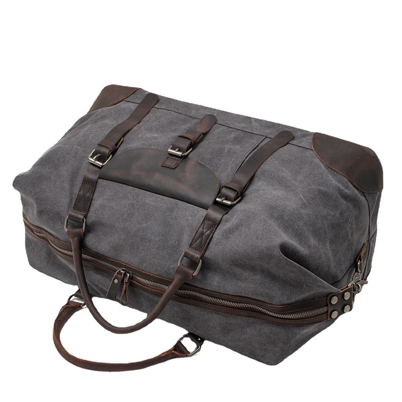 Vintage Canvas Overnight Bag: Stylish and Functional Travel Companion - HUNTING CASE