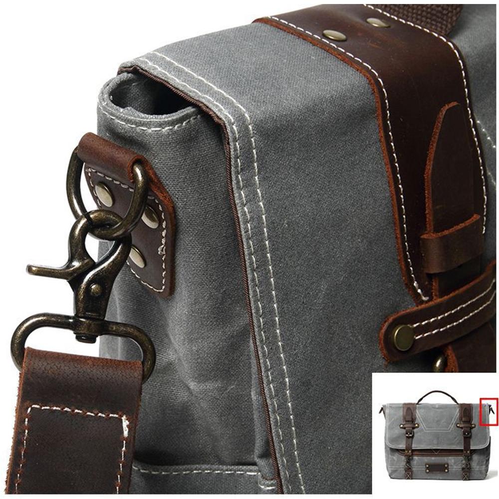 Canvas Messenger Bag for Men Durable - HUNTING CASE