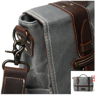 Canvas Messenger Bag for Men Durable - HUNTING CASE