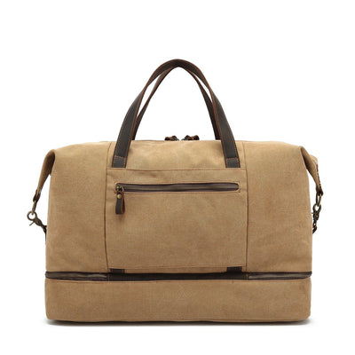 Vintage Canvas Duffle Bag: Stylish & Functional Travel Companion - HUNTING CASE