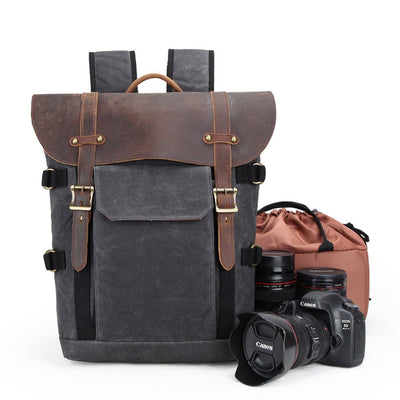 Stylish DSLR Camera Bag with Multiple Compartments and Ergonomic Design - HUNTING CASE