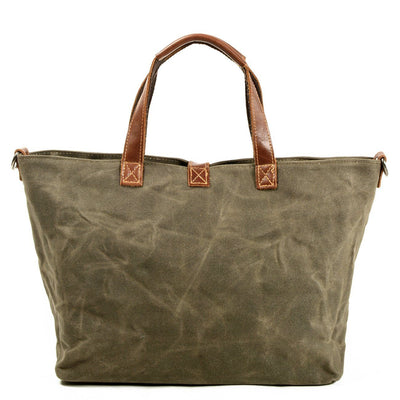 Shoulder Tote Bags with Zipper Handcrafted - HUNTING CASE